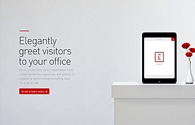 網頁設計之訪客登記APP頁面制作